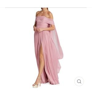 Soft pink elegant gown